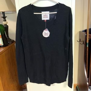 SO Kohl’s perfect pullover black sweater M